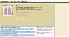Desktop Screenshot of amicideimuseibrindisi.it